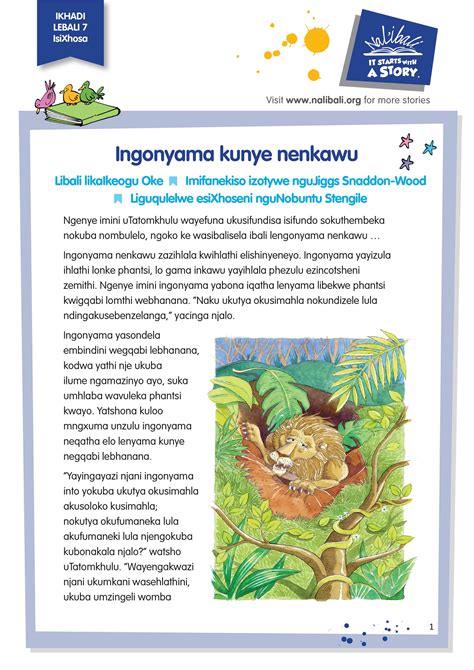 ihlaba elibuhlungu in english|Isixhosa Story Resources from Nal'ibali. Ihlabati .